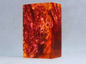 Stabilized Maple Burl Wood Mod Block